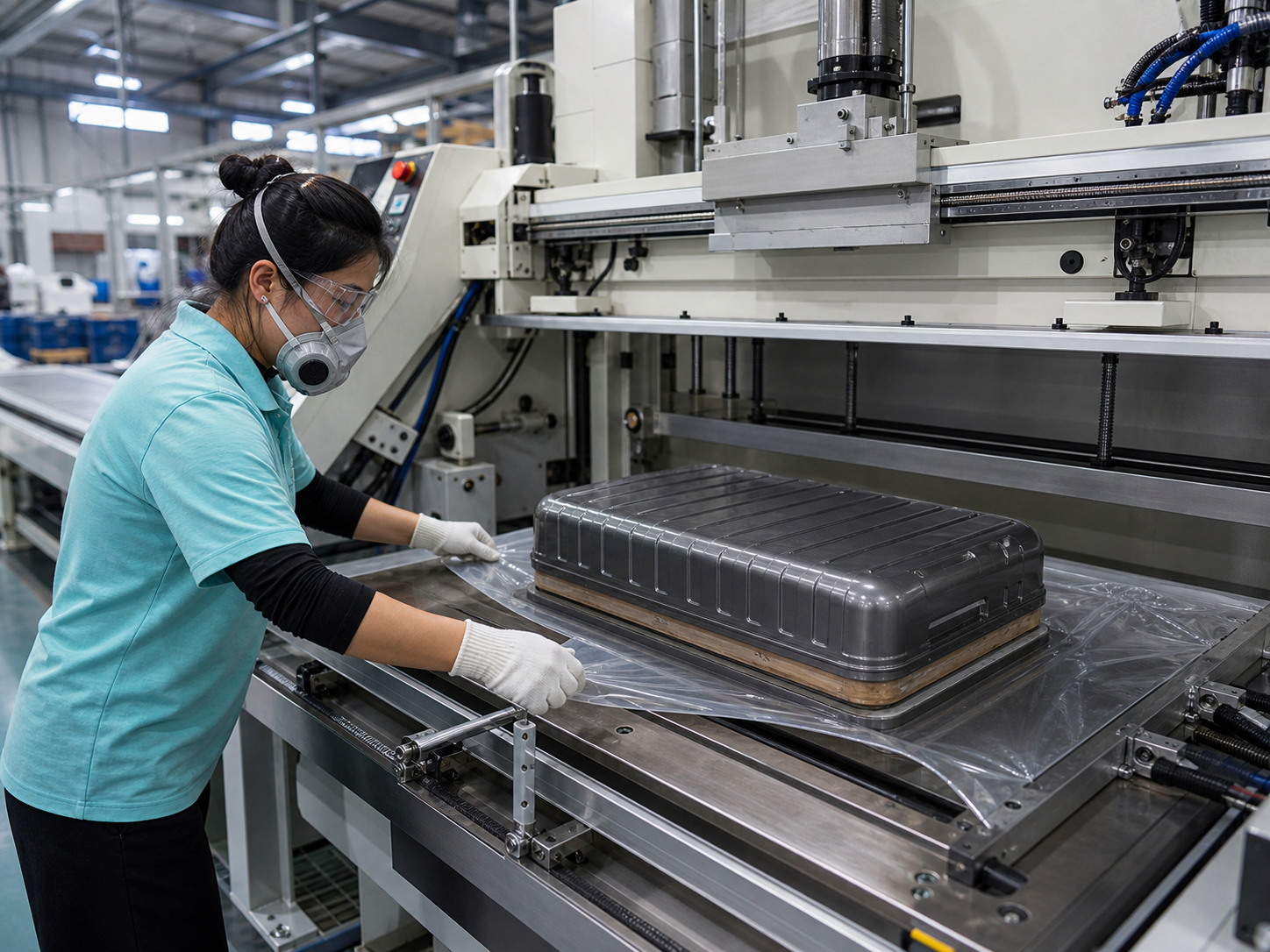 Produksi thermoforming koper OEM