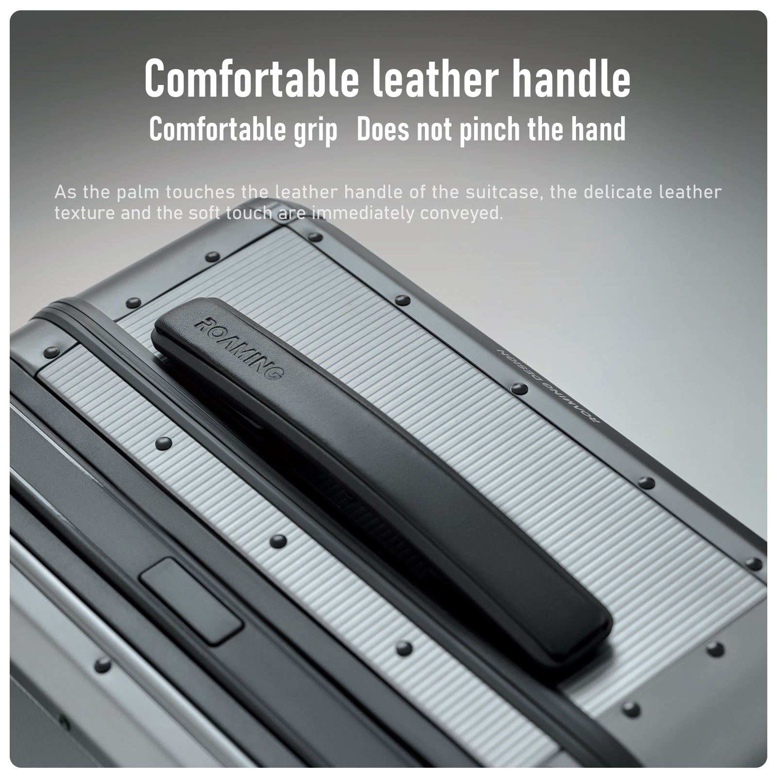 Voyager Zipperless Aluminum Frame Carry-On Silver thumbnail 6